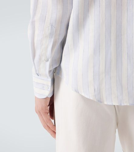 Dunhill Chemise en lin à rayures - Dunhill - Modalova