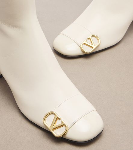 Bottines Veeside VLogo en cuir - Valentino Garavani - Modalova
