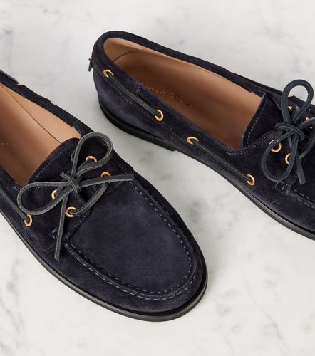 Chaussures bateau Vandée en daim - Gianvito Rossi - Modalova