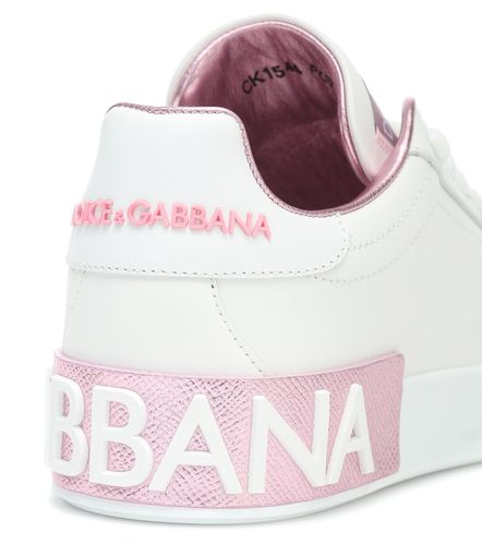 Baskets Portofino en cuir - Dolce&Gabbana - Modalova