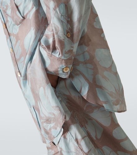 Chemise en soie à fleurs - Dries Van Noten - Modalova