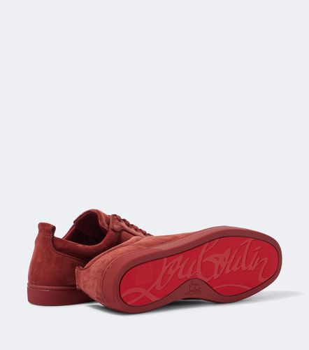 Baskets Louis Junior Spikes en daim - Christian Louboutin - Modalova