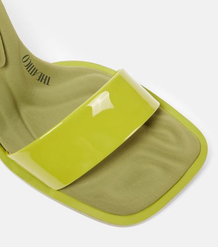 Mules Mia 95 en cuir verni - The Attico - Modalova