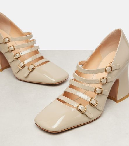 Chloé Escarpins Mary Jane Janis 80 en cuir verni - Chloe - Modalova