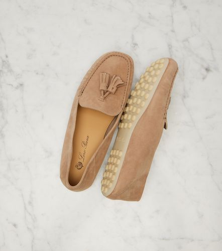 Mocassins Dot Sole en daim - Loro Piana - Modalova