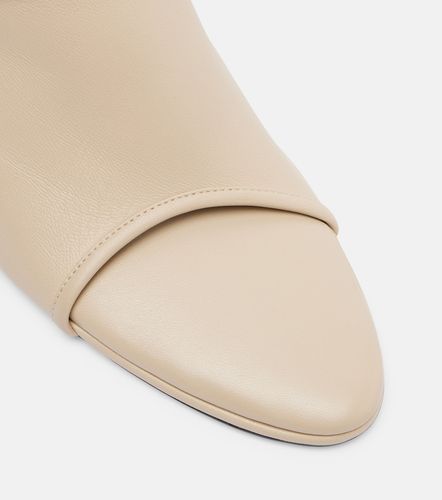 Mules compensées Strap Stretch 75 en cuir - Christen - Modalova