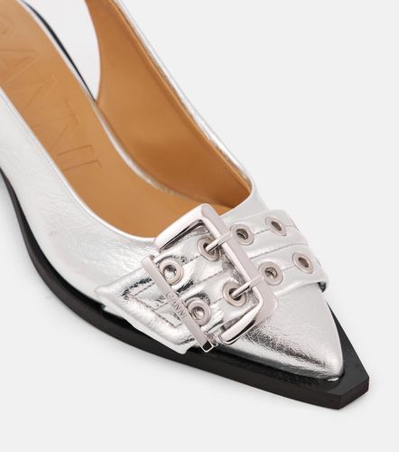 Escarpins en cuir synthétique - Ganni - Modalova