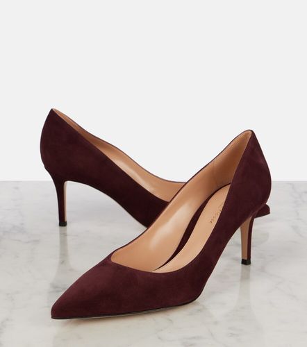 Escarpins Gianvito 70 en daim - Gianvito Rossi - Modalova
