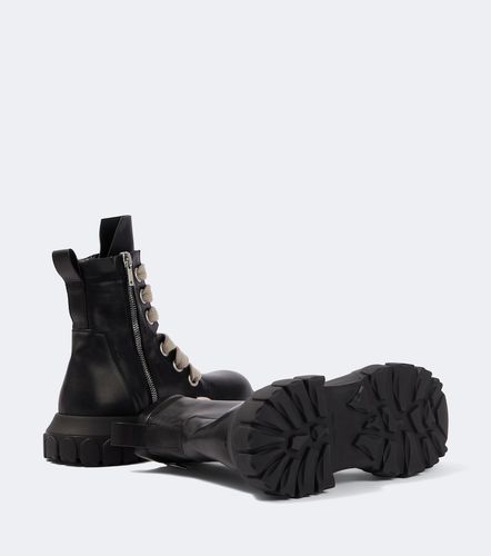 Bottines Jumbolace Army en cuir - Rick Owens - Modalova