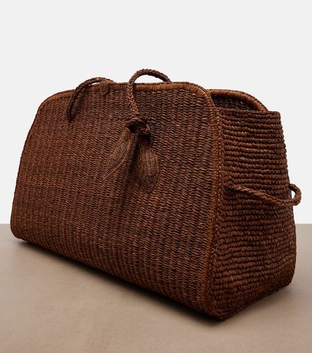 Sac bowling Turismo Large en raphia - Jacquemus - Modalova