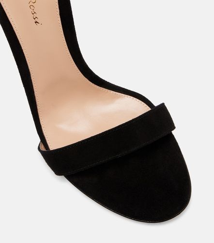 Sandales Portofino 105 en daim - Gianvito Rossi - Modalova