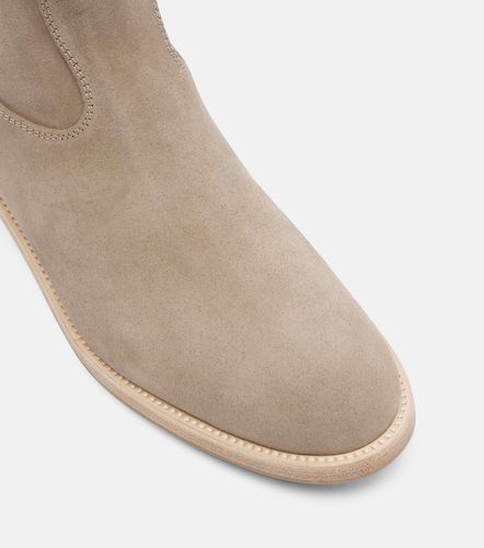 Bottines Cavalière en daim - Aquazzura - Modalova