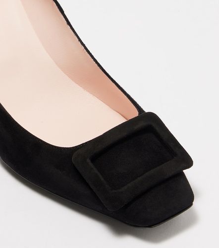 Escarpins Trompette 70 en daim - Roger Vivier - Modalova