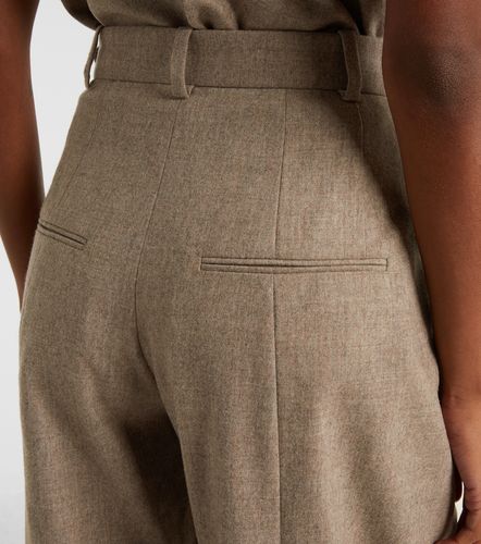 Pantalon tapered Dugan en laine mélangée - Khaite - Modalova