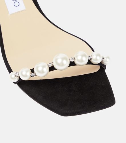 Mules Amara 45 en daim à ornements - Jimmy Choo - Modalova