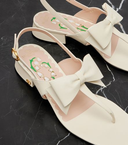 Sandales Bowow 25 en cuir - Valentino Garavani - Modalova