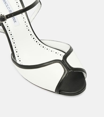 Mules Versari 70 en cuir - Manolo Blahnik - Modalova