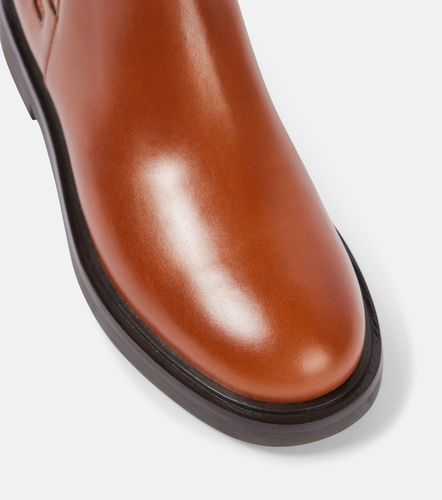 Bottines Chelsea T Monogram en cuir - Tory Burch - Modalova