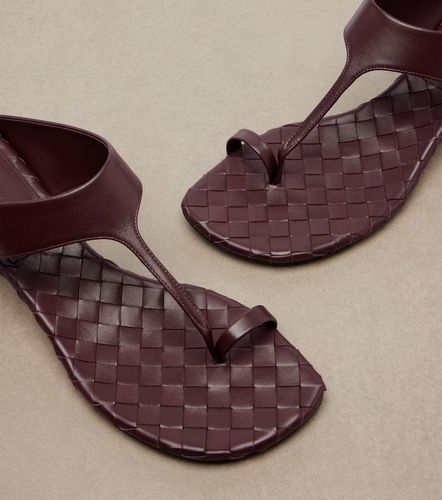 Mules Livia en cuir Intrecciato - Bottega Veneta - Modalova