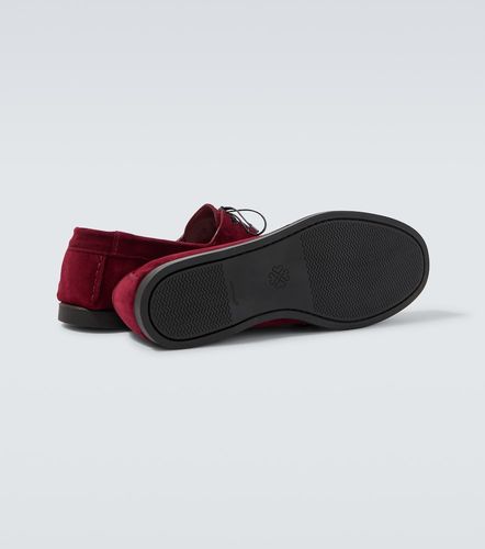 Chaussures bateau City Moc en daim - Saman Amel - Modalova