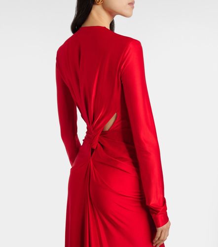 Robe longue en satin - Victoria Beckham - Modalova
