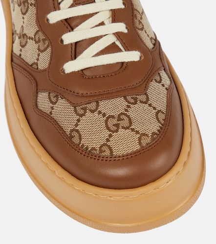 Baskets en toile Original GG et cuir - Gucci - Modalova