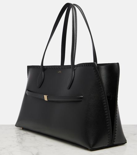 Toteme Sac Lounge brodé en cuir - Toteme - Modalova