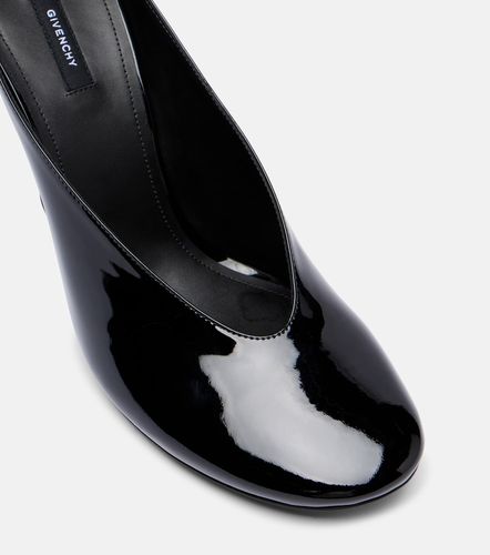 Mules Sculpted 95 en cuir verni - Givenchy - Modalova