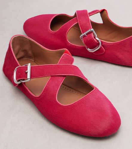 Alaïa Ballerines en cuir façon poulain - Alaia - Modalova