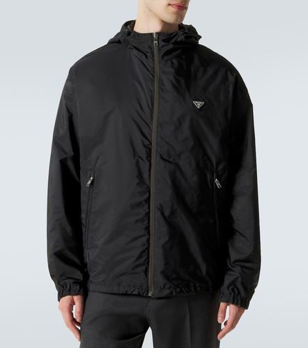 Veste réversible en Re-Nylon et cuir - Prada - Modalova