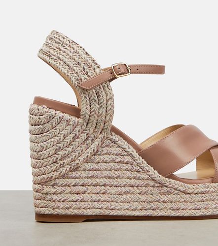Sandales compensées Dellena 100 en cuir - Jimmy Choo - Modalova