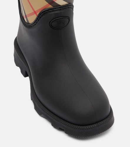 Bottes de pluie Marsh Check - Burberry - Modalova