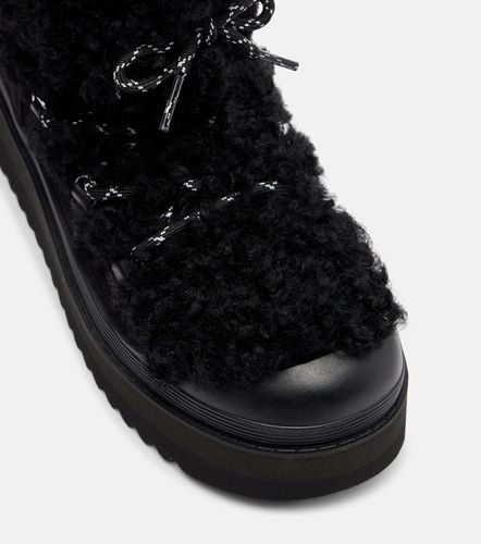 Bottines Mellow en shearling et daim - Tory Burch - Modalova
