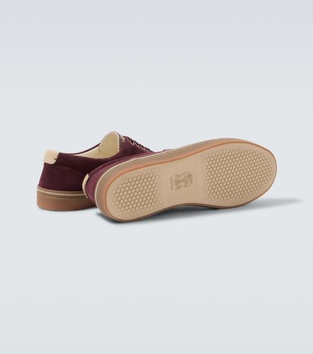Baskets en daim et cuir - Brunello Cucinelli - Modalova