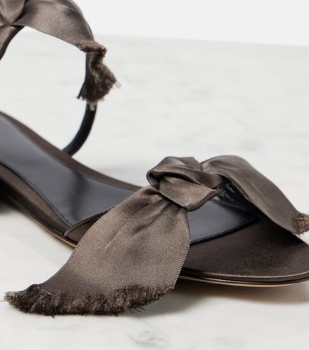 The Row Mules Vika en satin - The Row - Modalova