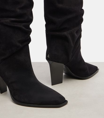 Jimmy Choo Bottes Hart 85 en daim - Jimmy Choo - Modalova