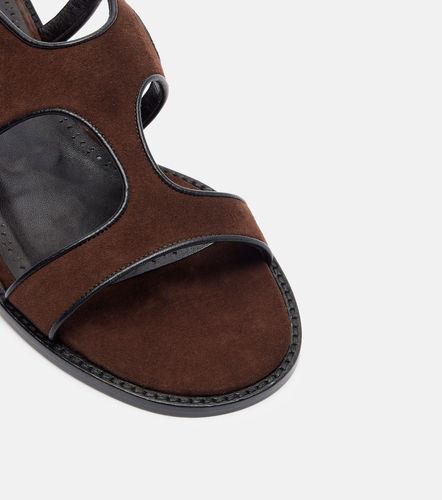 Sandales Rufina en daim - Manolo Blahnik - Modalova