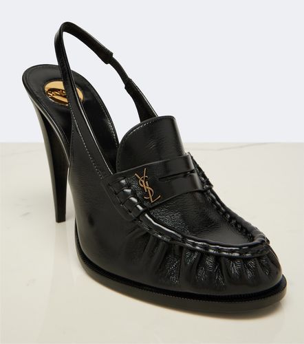 Escarpins slingback Le Loafer en cuir - Saint Laurent - Modalova