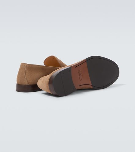 Mocassins Penny en daim - Brunello Cucinelli - Modalova