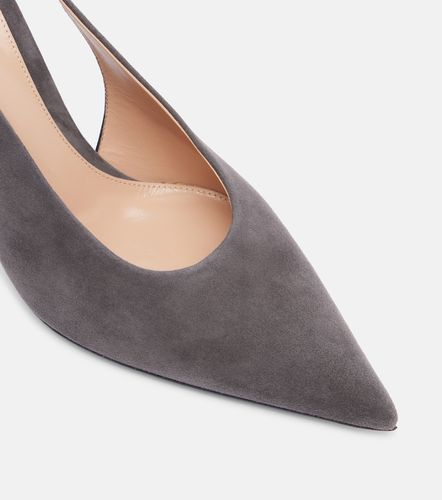 Escarpins slingback Robbie 85 en daim - Gianvito Rossi - Modalova