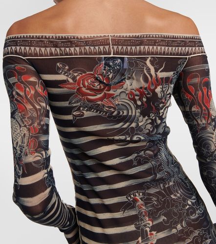 X Y/Project – Robe longue Trompe L'Oeil - Jean Paul Gaultier - Modalova