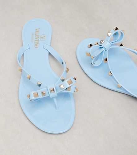 Tongs Rockstud en PVC - Valentino Garavani - Modalova