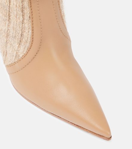 Bottes à finitions en cuir - Gianvito Rossi - Modalova