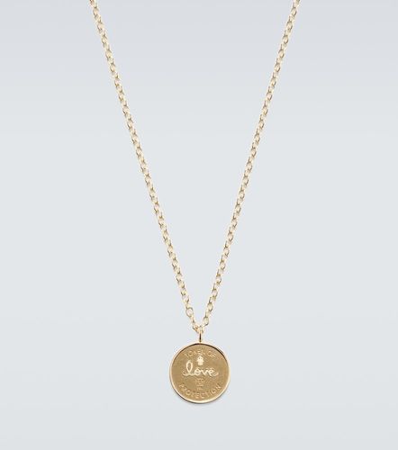 Collier en or 14 ct et diamants - Sydney Evan - Modalova