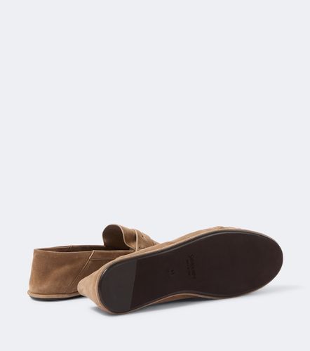 Mocassins Le Loafer en daim - Saint Laurent - Modalova
