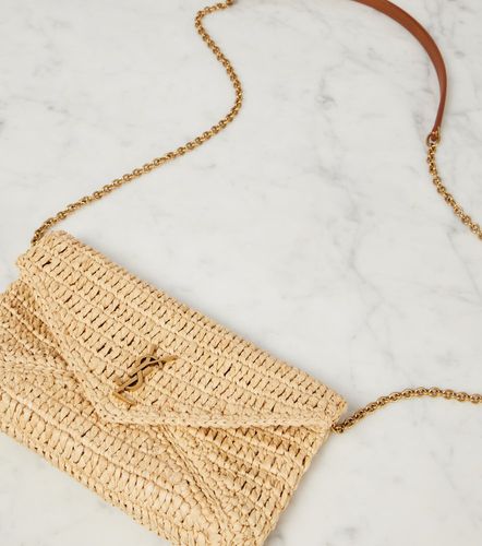 Sac Cassandre Mini en raphia - Saint Laurent - Modalova