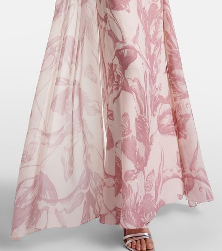 Erdem Robe longue en soie à fleurs - Erdem - Modalova
