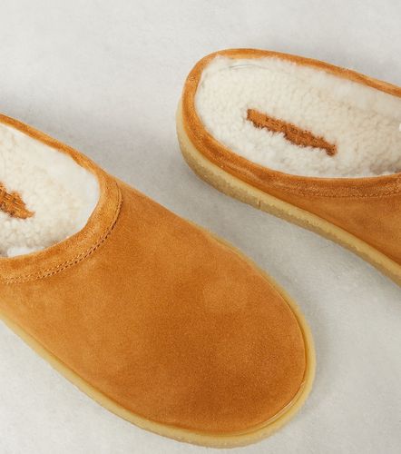 Mules Fozee en daim et shearling - Isabel Marant - Modalova