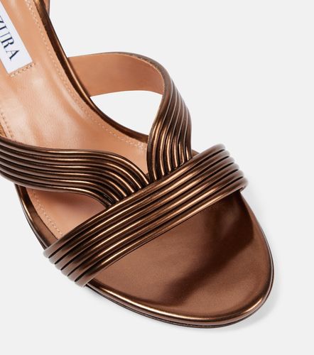 Sandales Daryl 75 en cuir - Aquazzura - Modalova