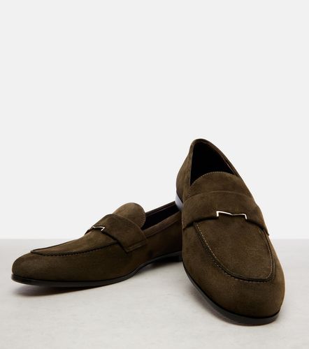 Mocassins en daim à ornements - Max Mara - Modalova